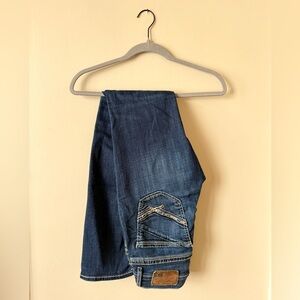 29x34 BKE Dark Blue Slim Jeans
